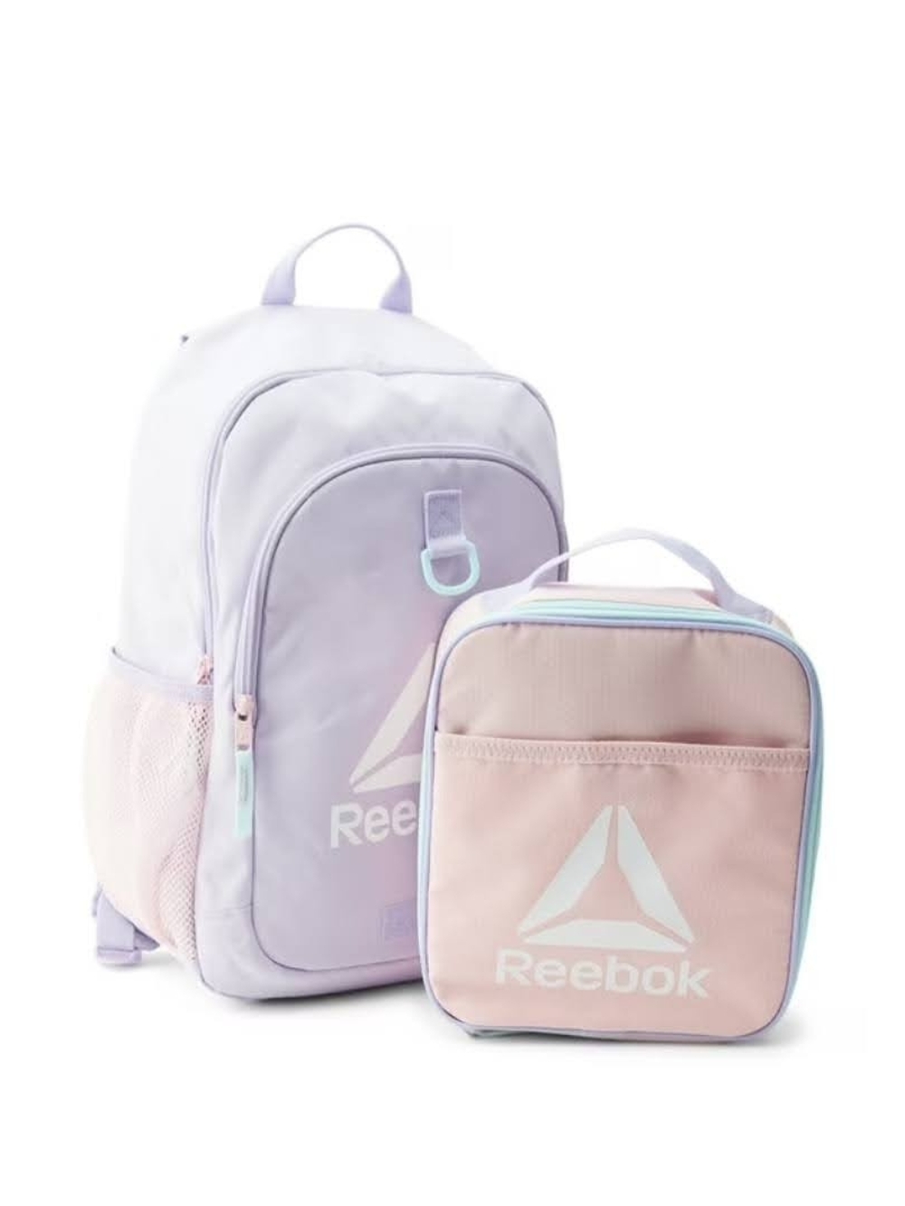 Brand New Reebok 24L Pastel Backpack & Matching Lunch Tote